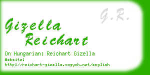 gizella reichart business card
